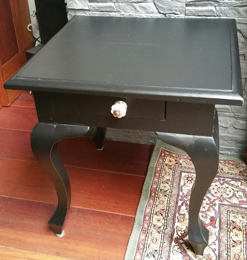 Queen Ann tafeltje, Huis en Inrichting, Tafels | Bijzettafels, Ophalen, Rechthoekig, Minder dan 55 cm, 60 cm of meer