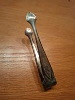 Verzilverde vintage suikerklontjestang, Antiek en Kunst, Antiek | Bestek, Ophalen of Verzenden