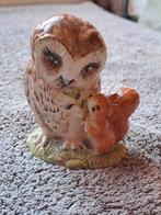 Beatrix Potter Uil Old Mr Brown en Eekhoorn 1962 Beswick, Ophalen of Verzenden, Zo goed als nieuw, Dier