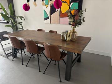 Eettafel / boomstamtafel beschikbaar voor biedingen