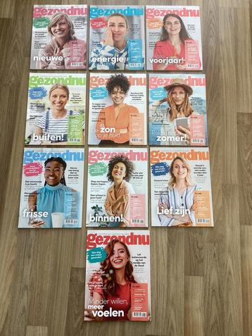 10 x Gezond en Nu magazine van 2023 beschikbaar voor biedingen