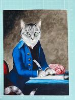 Lapje kat als baron/kostuum, Overige kleuren, Nieuw, Ophalen of Verzenden, Katoen