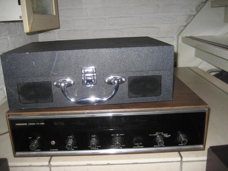 Pick up tuner boxen verstreker set, Audio, Tv en Foto, Stereo-sets, Gebruikt, JVC, Ophalen of Verzenden
