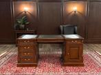 Klassiek Engels bureau bureau (partnerdesk) #607, Ophalen of Verzenden, Zo goed als nieuw, Bureau