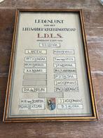 OUDE LEDENLIJST LEEUWARDEN KEGELGENOOTSCHAP, Ophalen of Verzenden