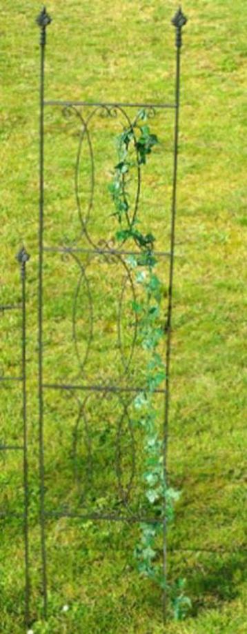 Mooi hoog Plantenrek, plantenklimrek, tuinhek, rek, zwart beschikbaar voor biedingen