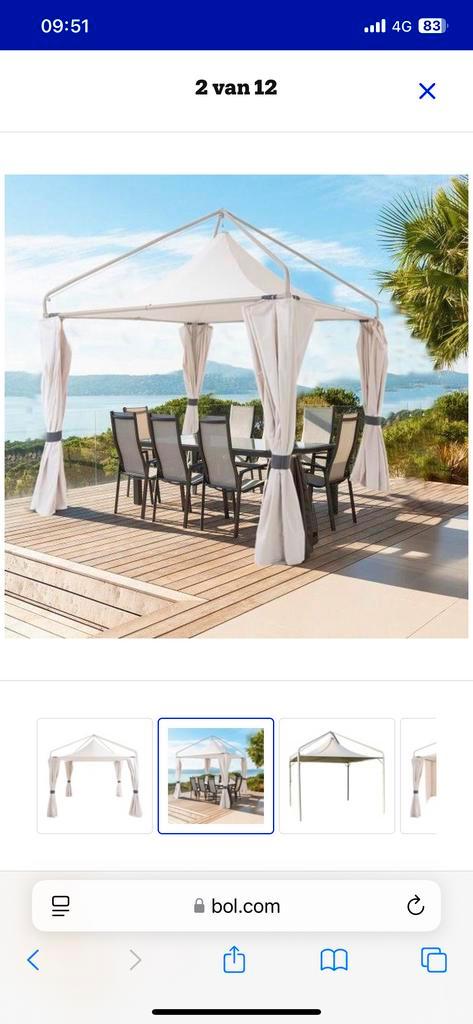 Elegant Paviljoen voor Tuin & Terras, Tuin en Terras, Partytenten, Nieuw, Paviljoen, 2 meter of meer, Minder dan 5 meter, Minder dan 4 meter