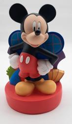 Vintage Mickey Mouse kunststof spaarpot ca. 25cm hoog, Ophalen of Verzenden, Mickey Mouse, Gebruikt, Beeldje of Figuurtje