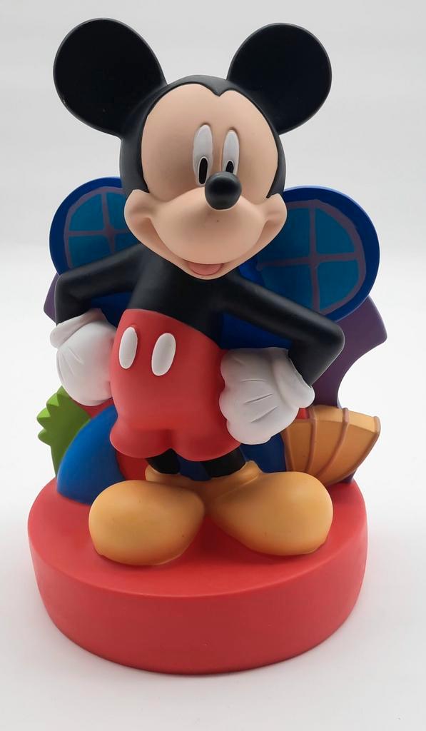 Vintage Mickey Mouse kunststof spaarpot ca. 25cm hoog, Verzamelen, Disney, Gebruikt, Beeldje of Figuurtje, Mickey Mouse, Ophalen of Verzenden