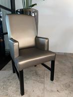 Keijser&Co eetkamerstoelen 4 stuks, Huis en Inrichting, Stoelen, Ophalen, Overige kleuren, Leer, Zo goed als nieuw