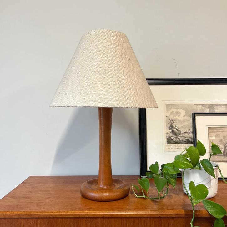 - Vintage tafellamp •Dyrlund Denmark• -, Huis en Inrichting, Lampen | Tafellampen, Gebruikt, Ophalen of Verzenden