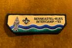 Scouting Insigne Intercamp 1993 Bernkastel-Kues, Ophalen of Verzenden, Gebruikt, Embleem, Speld of Insigne