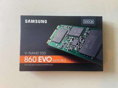Samsung 860 EVO m2 sata ssd 500gb *nieuw in seal*, Computers en Software, Harde schijven, Nieuw, Laptop, SSD, SATA, Ophalen of Verzenden