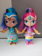 2 Poppen Shimmer en Shine, Ophalen of Verzenden, Zo goed als nieuw, Overige typen