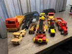 Vintage houten speelgoed, trekker, vrachtwagen, Antiek en Kunst, Antiek | Speelgoed, Ophalen of Verzenden