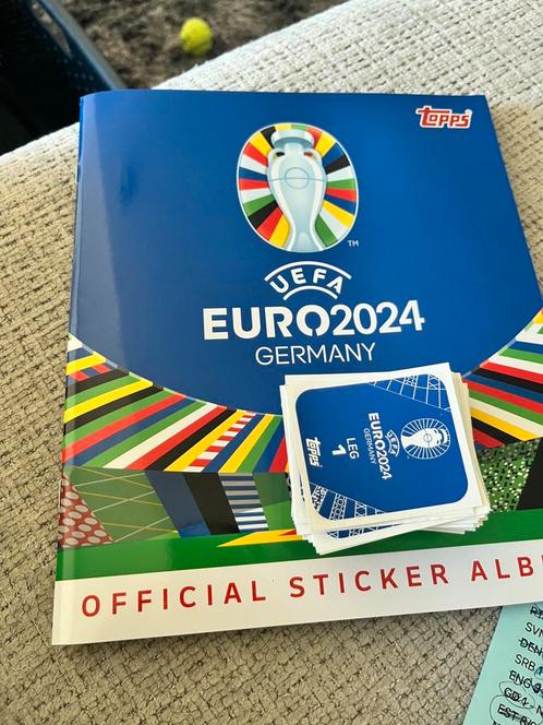 Voetbalplaatjes euro 2024 topps stickers, Hobby en Vrije tijd, Stickers en Plaatjes, Nieuw, Sticker, Ophalen of Verzenden