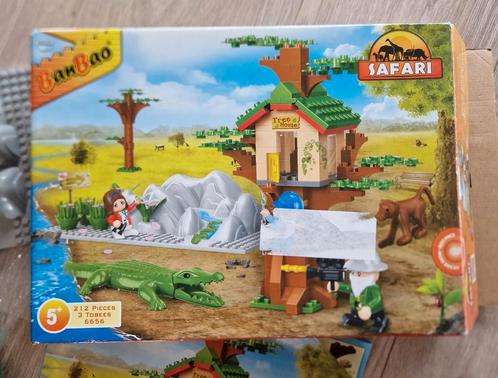 BanBao boomhut 6656, Kinderen en Baby's, Speelgoed | Bouwstenen, Zo goed als nieuw, Overige merken, Ophalen of Verzenden