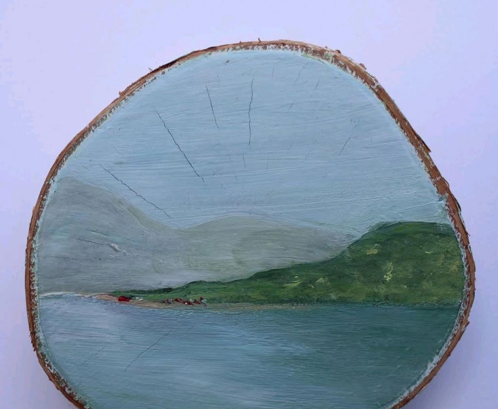 Schilderij – Meer, Antiek en Kunst, Kunst | Schilderijen | Klassiek, Ophalen
