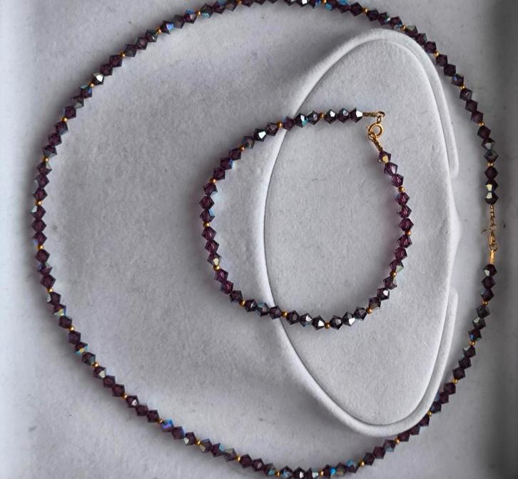 Swarovski kettingen en armbanden, Antiek en Kunst, Antiek | Goud en Zilver, Ophalen of Verzenden
