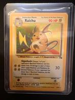 Raichu pokemon fossil 14/62, Verzenden, Zo goed als nieuw, Losse kaart