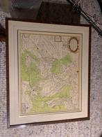 Antieke oude landkaart Drenthe, Boeken, Atlassen en Landkaarten, Nederland, Ophalen of Verzenden, Zo goed als nieuw, Landkaart
