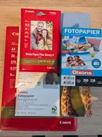 Fotopapier Hoogglans Diverse Maten, Ophalen, Gebruikt