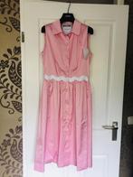 Nieuw met kaartjes moschino couture jurk, Nieuw, Roze, Maat 34 (XS) of kleiner, Onder de knie