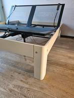 Auping Auronde Elektrisch Verst.Hoge uitvoering 41 CM. ZGAN, Ophalen, Verstelbaar, Wit, Tweepersoons