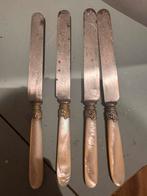 Oude boter messen parelmoer handvat, Ophalen of Verzenden