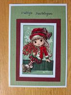 Zelfgemaakte kerstkaart, Hobby en Vrije tijd, Kaarten | Zelfgemaakt, Ophalen of Verzenden, Nieuw, Kerst