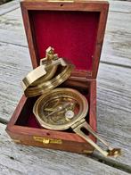 fraai koperen kompas Stanley london boot scheepvaart, Verzenden