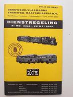 ZVTM - DIENSTREGELING INGAANDE - 31 MEI 1964, Ophalen of Verzenden, Gebruikt, Bus of Metro, Boek of Tijdschrift