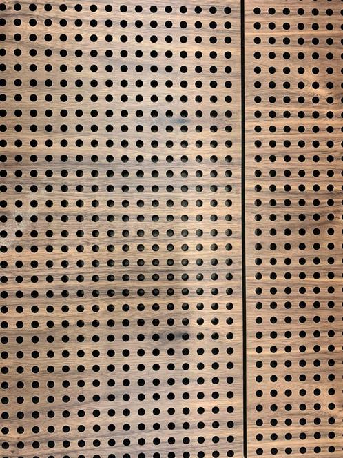 Akoestische panelen van mdf met noten en bamboe fineer, Doe-het-zelf en Verbouw, Platen en Panelen, Nieuw, Overige materialen