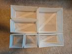 SKUBB Opbergdozen Set van 6 - Wit, Ophalen of Verzenden, Gebruikt