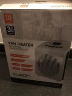 Fan Heater Safe-T-Fan 2000 lcd Eurom afstandsbediening nieuw, Nieuw, Ophalen of Verzenden, Heater