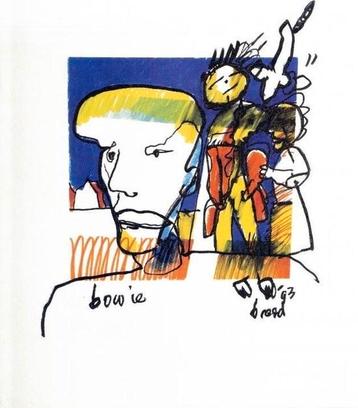 Herman Brood litho David Bowie beschikbaar voor biedingen