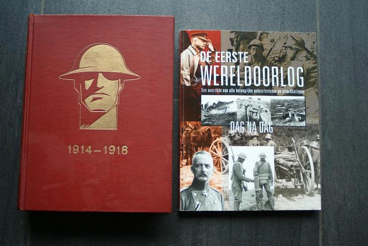 GESCH. van den WERELDOORLOG 1914-1918/ De 1ste WERELDOORLOG:, Boeken, Oorlog en Militair, Zo goed als nieuw, Algemeen, Voor 1940