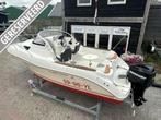 Quicksilver 620 Cruiser Mercury 115PK BJ2006 Zeer Netjes, Zo goed als nieuw, Polyester, Benzine, 6 meter of meer