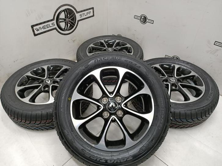 Renault twingo Smart lichtmetaal velgen 15"inch winterbanden, Auto-onderdelen, Banden en Velgen, Banden en Velgen, Personenwagen