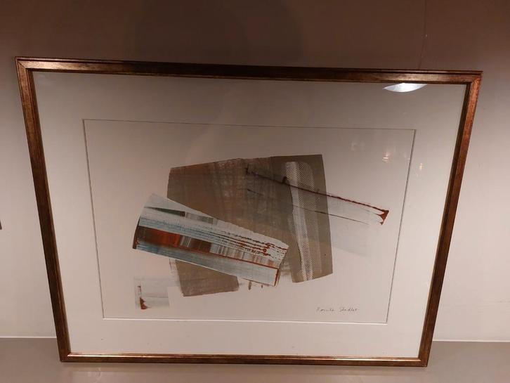 Monika Stadler (gesigneerd), Antiek en Kunst, Kunst | Schilderijen | Abstract, Ophalen of Verzenden