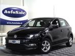 Volkswagen Polo 1.0 Comfortline FACELIFT AIRCO LMV '14, Auto's, Voorwielaandrijving, Stof, 60 pk, Zwart