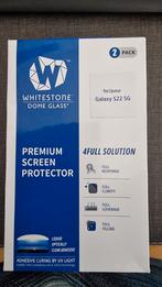 Whitestone screenprotector Samsung S22 2 stuks, Nieuw, Ophalen of Verzenden