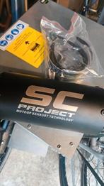 New SC Project uitlaat 51mm met db killer, Motoren, Accessoires | Overige, Ophalen of Verzenden, Nieuw