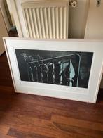 Rob Scholte  zeefdruk, Antiek en Kunst, Ophalen