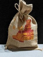 Jute Sinterklaas zakje met opdruk (nieuw), Ophalen of Verzenden, Nieuw