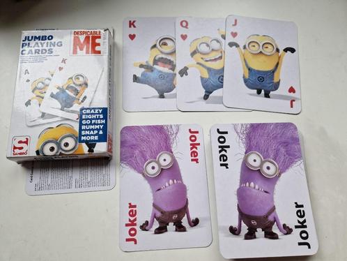 Reuze kaartspel Minions, Verzamelen, Speelkaarten, Jokers en Kwartetten, Zo goed als nieuw, Speelkaart(en), Ophalen of Verzenden