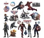 Avengers Muurstickers Civil War - RoomMates, Ophalen of Verzenden, Nieuw, Wanddecoratie