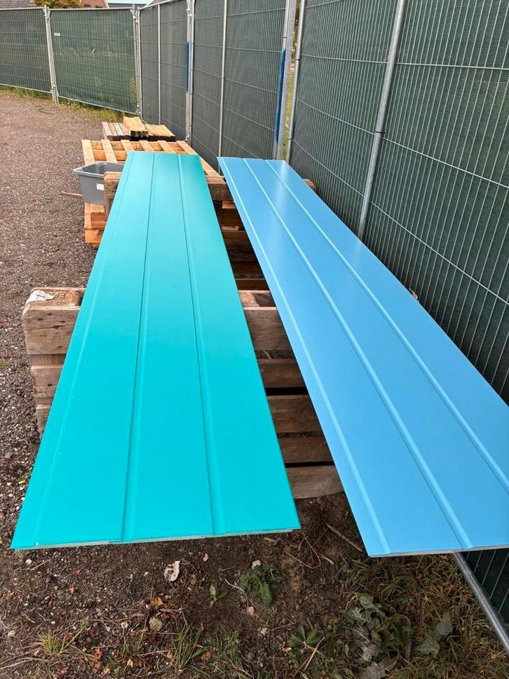 Restpartij rockpanel schroten Lines 2  S10, Doe-het-zelf en Verbouw, Platen en Panelen, Zo goed als nieuw, Ophalen of Verzenden