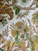 Retro vintage gevoerde gordijn jaren 70 Theran Paris 4x, Huis en Inrichting, Stoffering | Gordijnen en Lamellen, Ophalen, 200 cm of meer