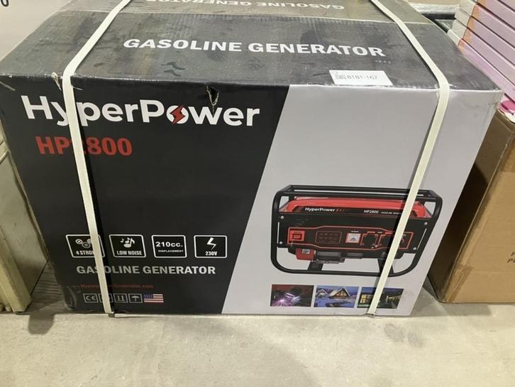 HyperPower HP2800 – 4-takt aggregaat – 2800W – Nieuw in doos, Caravans en Kamperen, Kampeeraccessoires, Nieuw, Ophalen